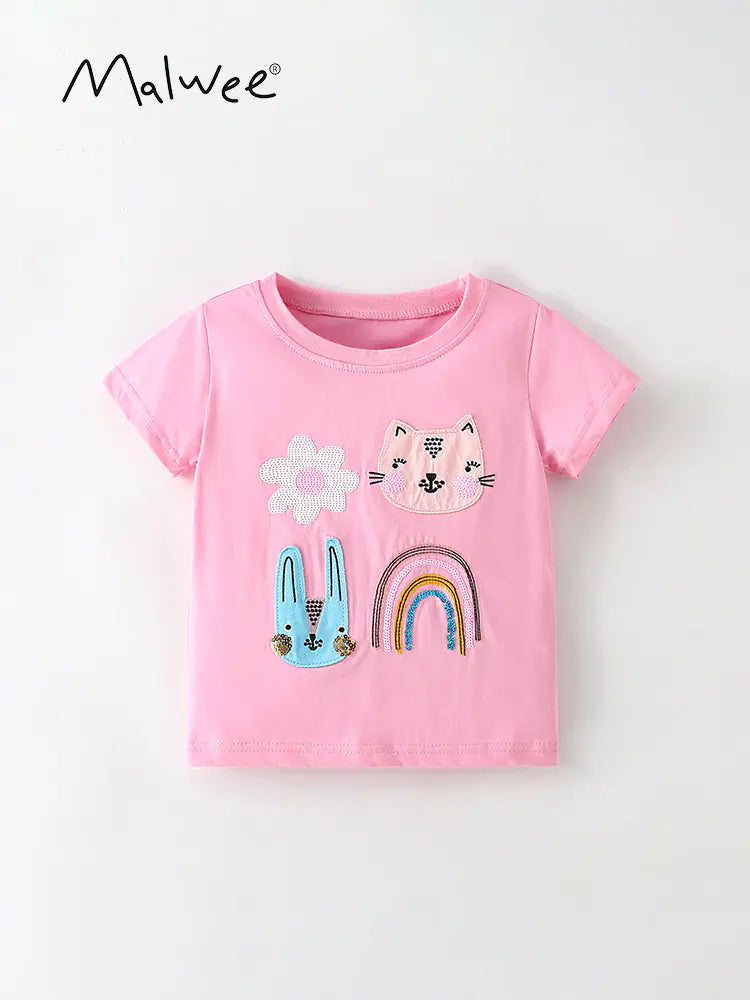 Yaz Bebek Kısa Kollu T-Shirt