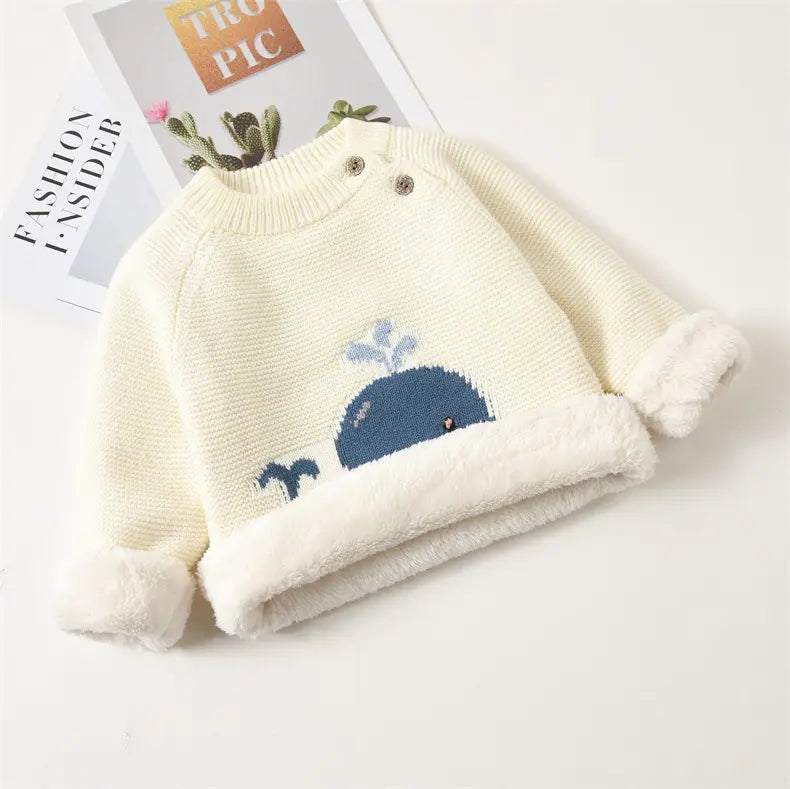 Bebek Peluş Sıcak Giyim