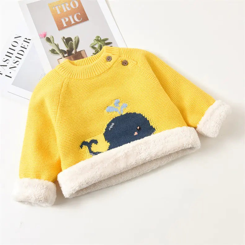 Bebek Peluş Sıcak Giyim