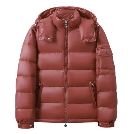 Erkek Kapşonlu Trend Moda Şık Sıcak Ceket