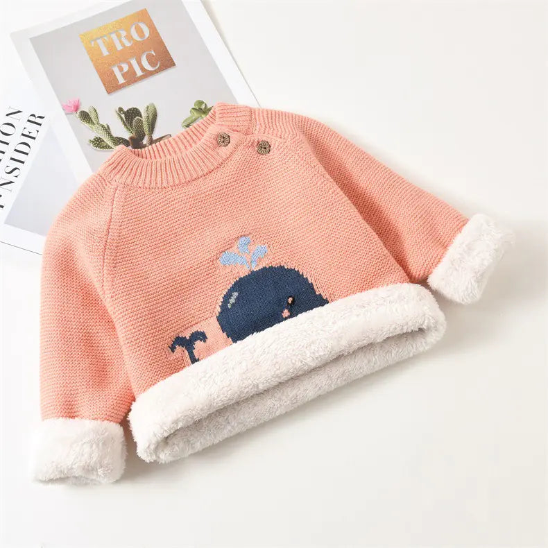 Bebek Peluş Sıcak Giyim