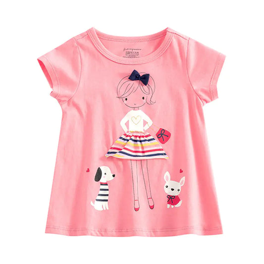 Yaz Bebek Kısa Kollu T-Shirt